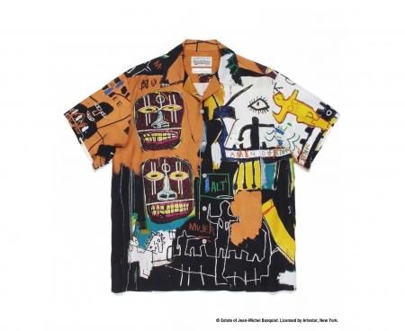 WACKO MARIA (ワコマリア) JEAN-MICHEL BASQUIAT / S/S HAWAIIAN SHIRT ...