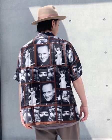 美品 正規 WACKO MARIA ワコマリア 羊たちの沈黙 アロハ シャツ M 美品 正規 WACKO MARIA ワコマリア 羊たちの沈黙 アロハ シャツ M