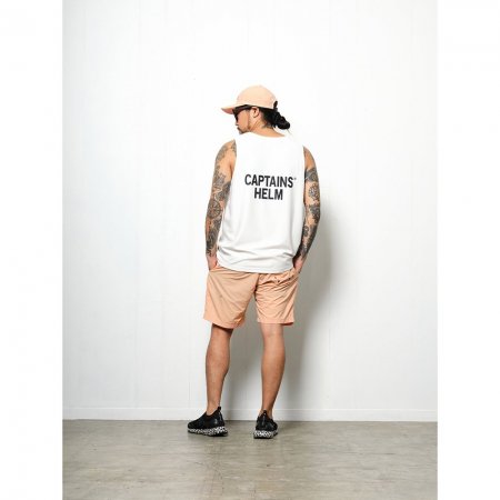 CAPTAINS HELM (キャプテンズヘルム) #TM-LOGO DOUBLE MESH TANK TOP