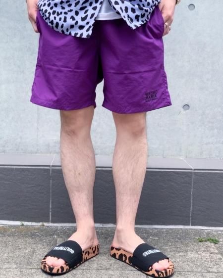 WACKO MARIA (ワコマリア) BOARD SHORTS (ボードショーツ) PURPLE