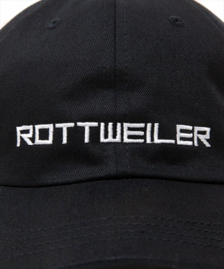 ROTTWEILER (ロットワイラー) R.T.W CAP(キャップ) BLACK