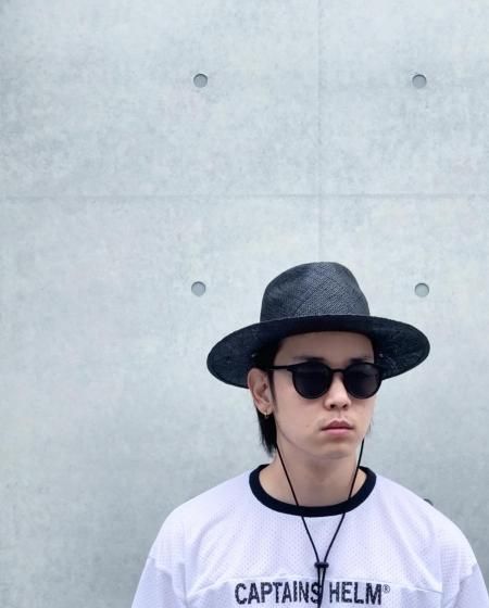 帽子 CAPTAINS HELM SUMMER CORD HAT BLACK CAPTAINS HELM SUMMER CORD HAT BLACK