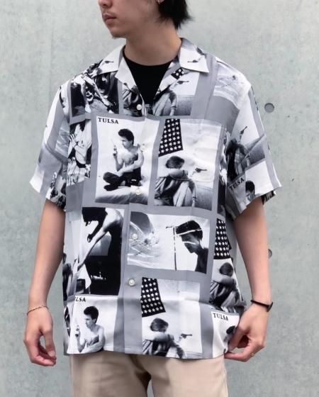 WACKO MARIA ×Larry Clark コラボ アロハシャツ-