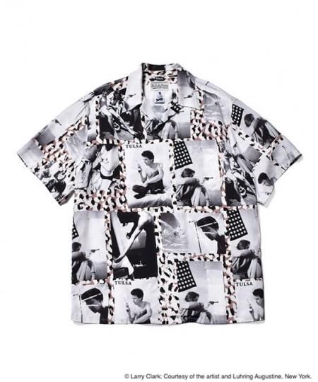 WACKO MARIA (ワコマリア)LARRY CLARK TULSA / S/S HAWAIIAN SHIRT ( TYPE-2 )( ラリークラーク半袖ハワイアンシャツ) LEOPARD