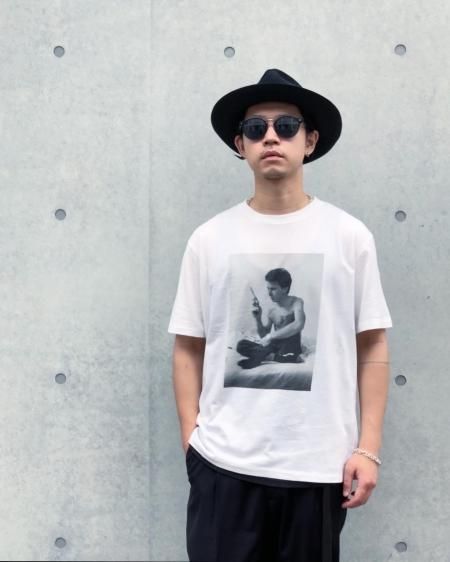 WACKO MARIA (ワコマリア) LARRY CLARK TULSA / STANDARD CREW NECK T-SHIRT  (TYPE-1)(ラリークラーク半袖Tシャツ) WHITE