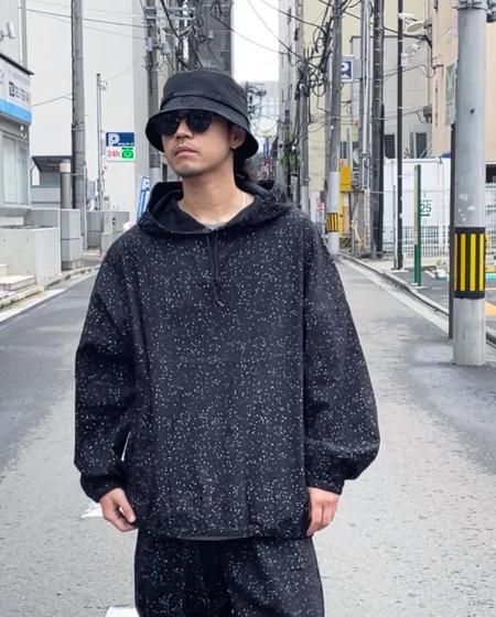 COOTIE (クーティー) Splatter Print OX Pullover Parka (スプラッター ...