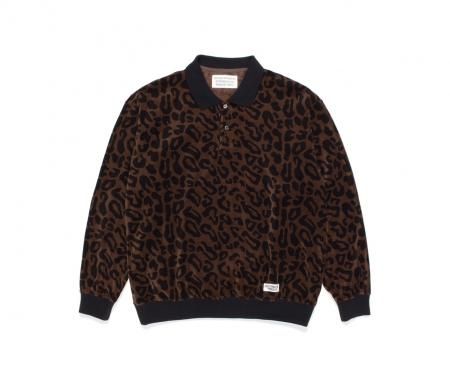 WACKO MARIA VELOUR POLO SHIRT ワコマリア WACKO MARIA (ワコマリア) VELOUR POLO SHIRT
