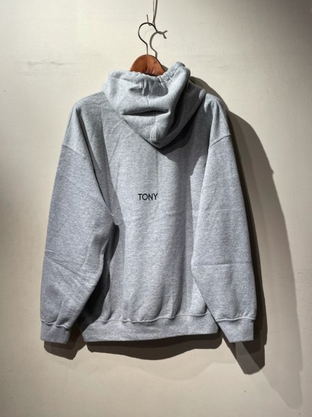 TONY TAIZSUN (トニータイズサン) Mickey Anaheim Hoodie (ミッキープリントパーカー) GRAY