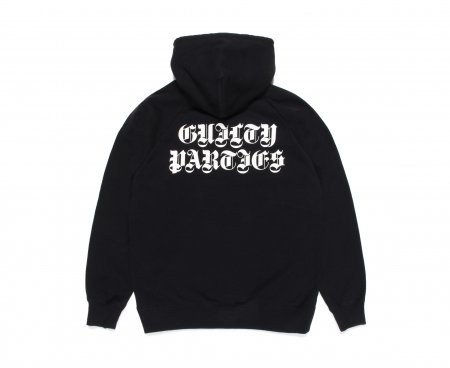 WACKO MARIA (ワコマリア) WASHED HEAVY WEIGHT PULLOVER HOODED SWEAT SHIRT  (TYPE-2) (ウォッシュドヘビーパーカー) BLACK