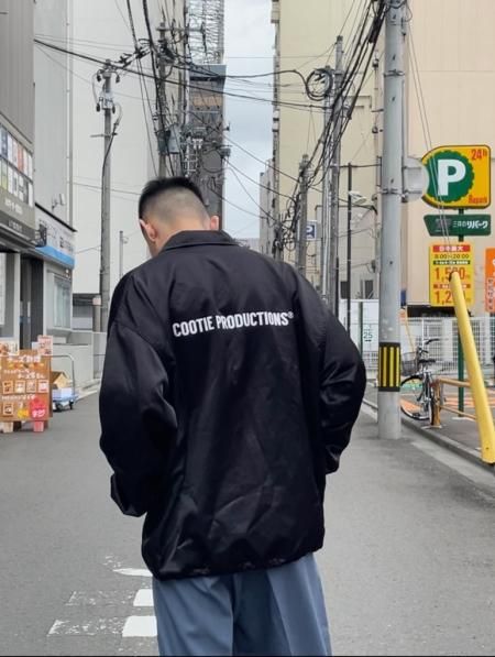 COOTIE R/C Satin Coach Jacket