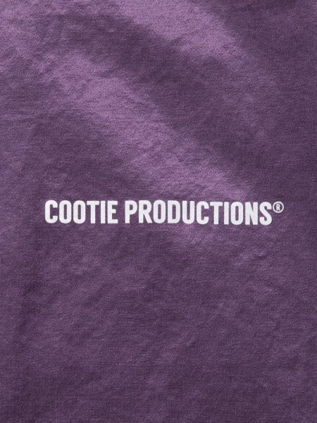 COOTIE PRODUCTIONS クーティー サテンコーチジャケット 紫