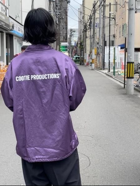 COOTIE (クーティー) R/C Satin Coach Jacket (R/Cサテンコーチ ...