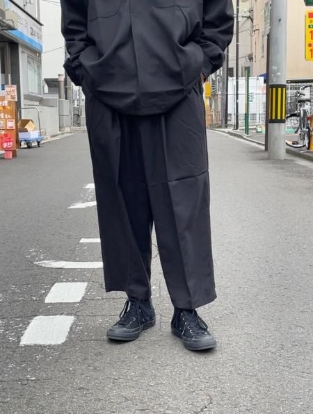 COOTIE (クーティー) T/W 2 Tuck Easy Ankle Pants (T/W