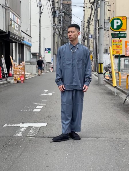 cootie T/W 2 Tuck Easy Ankle Pants - スラックス