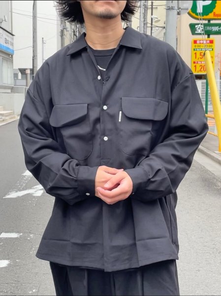 COOTIE (クーティー) T/W Open Collar Pullover Shirt (T/Wオープン 