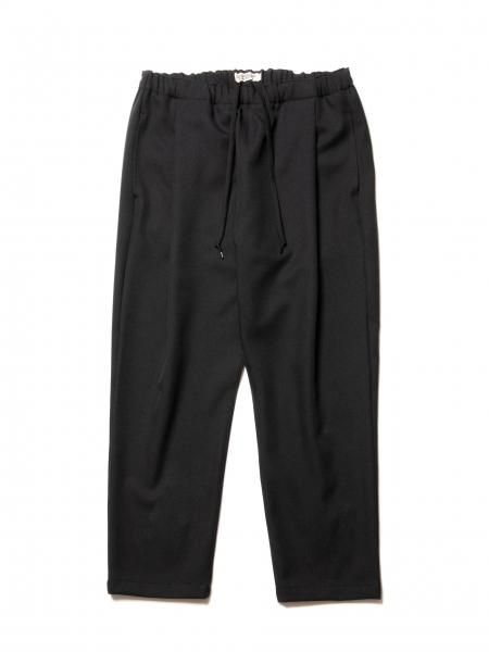 COOTIE (クーティー) Polyester Twill Easy Ankle Pants(ポリエステルツイルイージーアンクルパンツ) Black