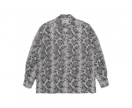 WACKO MARIA (ワコマリア) HAWAIIAN SHIRT L/S (TYPE-3)(パイソン柄 