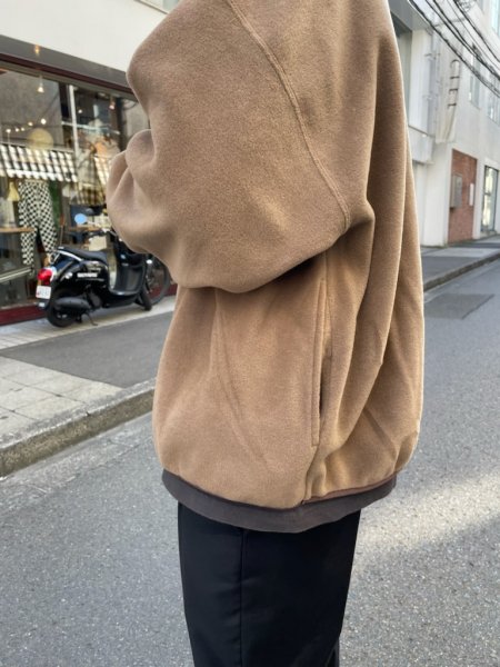 REMI RELIEF Sweat Parka ブラウン | aronmotta.com