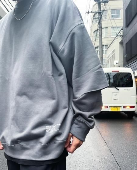 COOTIE (クーティー) Cellie Crewneck Sweatshirt (クルーネック