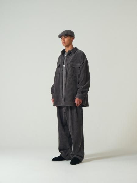 COOTIE (クーティー) Wide Corduroy CPO Jacket (ワイドコーデュロイ