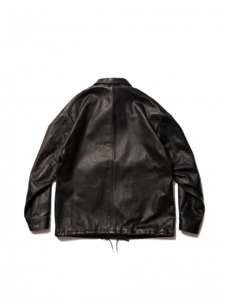 COOTIE (クーティー) Leather Coach Jacket (レザーコーチ