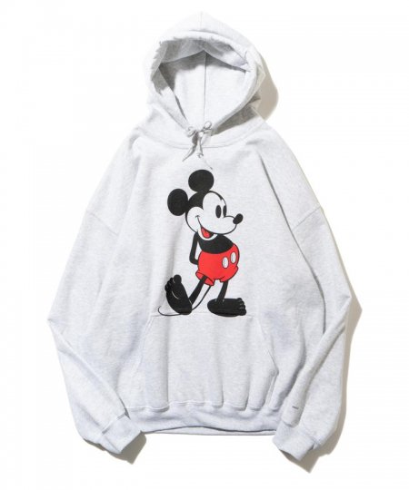 DELUXE x Disney Pullover sweat GRAY - パーカー