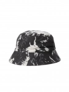 COOTIE (クーティー)  Wolf Print Nel Bucket Hat(ウルフプリントネルバケットハット) Coal Black