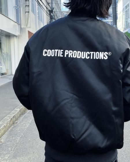 正規通販 cootie Stadium Nylon lram-fgr.ma Satin Nylon Jacket Satin