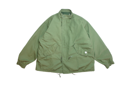 WAX ワックス Short M 3way jacket ショートMジャケット カーキ