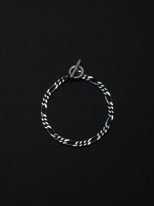 ANTIDOTE BUYERS CLUB(アンチドートバイヤーズクラブ) Figaro Wide Chain Bracelet (フィガロワイドチェーンブレスレット) Silver