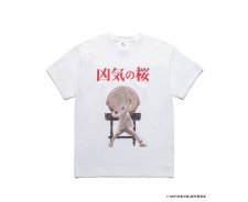 WACKO MARIA (ワコマリア) 凶気の桜 / CREW NACK T-SHIRT TYPE-1(半袖Tシャツ) WHITE