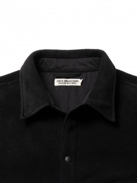 COOTIE (クーティー) Fleece CPO Jacket (フリースCPOジャケット) Black