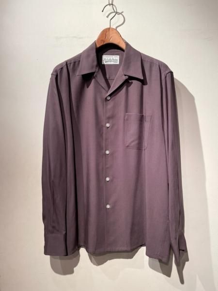 22FWワコマリア50's SHIRT L/S 長袖シャツWACKO MARIA-