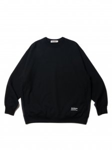 COOTIE (クーティー)  Plain Crewneck Sweatshirt(クルーネックスウェットシャツ) Black