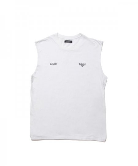 ROTTWEILER (ロットワイラー) R.W CUT OFF TEE (カットオフT) WHITE