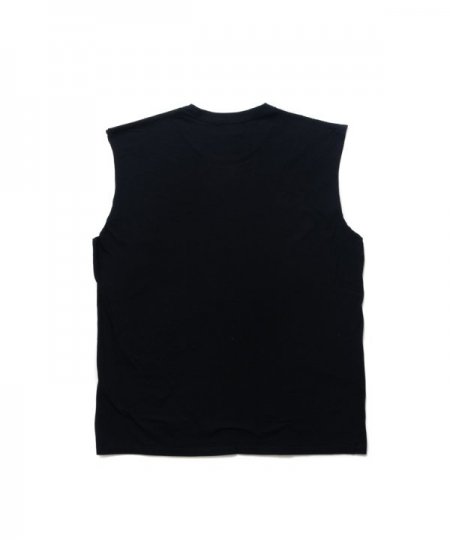 ROTTWEILER (ロットワイラー) R.W CUT OFF TEE (カットオフT) BLACK