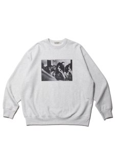 【残り1点】COOTIE (クーティー) Print Crewneck Sweatshirt-2(プリントクルーネックスウェット) Oatmeal