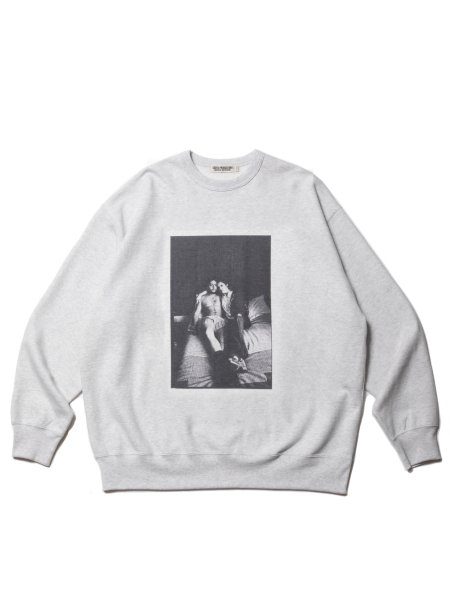 COOTIE (クーティー) Print Crewneck Sweatshirt-3(プリントクルー