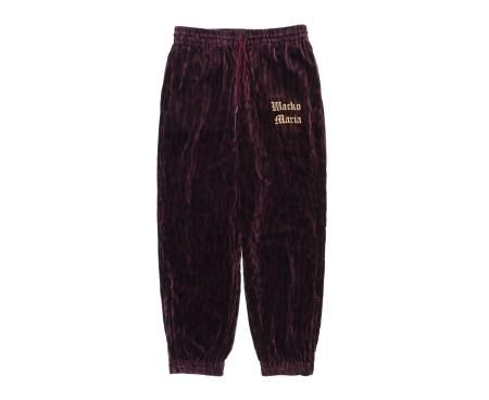 WACKO MARIA VELVET PANTS ワコマリア ベロアパンツ-