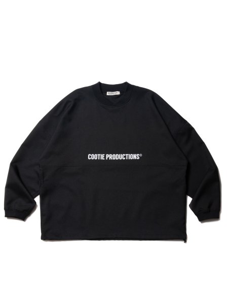 COOTIE (クーティー) Polyester Twill Football L/S Tee (ポリエステル ...
