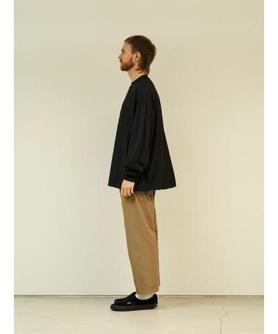 REMI RELIEF (レミレリーフ) コーデュラナイロンロンT BLACK REMI RELIEF (レミレリーフ) コーデュラナイロンロンT BLACK
