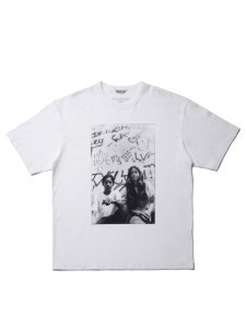 COOTIE (クーティー) Print Relax Fit S/S Tee-1 (プリント半袖TEE) White