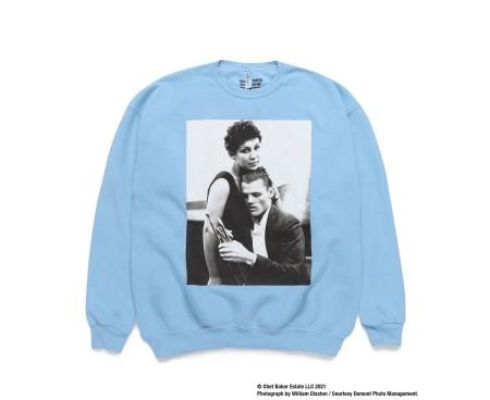 WACKO MARIA (ワコマリア) CHET BAKER / CREW NECK SWEAT SHIRT ( TYPE 