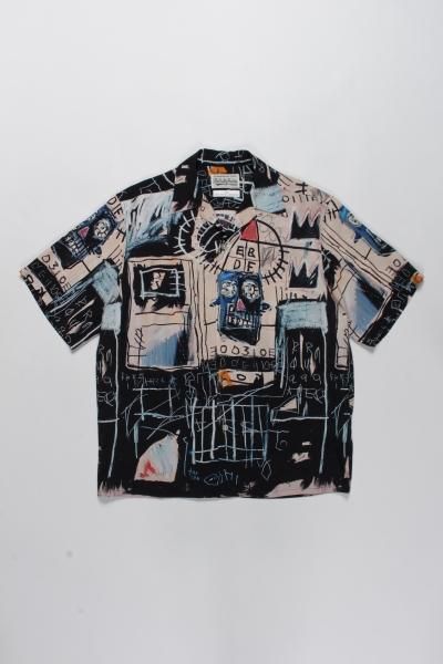 WACKO MARIA (ワコマリア) JEAN-MICHEL BASQUIAT / S/S HAWAIIAN SHIRT