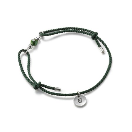 GARNI(ガルニ) Grain String Bracelet (シルク紐ブレスレット) GREEN