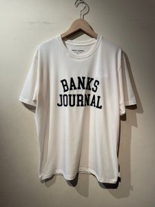 BANKS (バンクス) DEFENSE (プリント半袖TEE) OFF WHITE