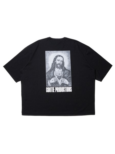 COOTIE (クーティー) Print Oversized S/S Tee (JESUS) (プリント