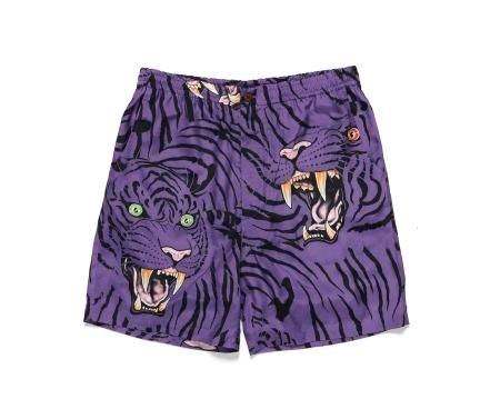 WACKO MARIA (ワコマリア) TIM LEHI / HAWAIIAN SHORTS (ハワイアンショーツ) PURPLE