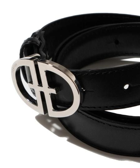 DELUXE (デラックス) D-STRAP (レザーベルト) SILVER