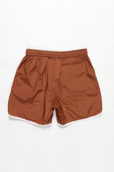 WACKO MARIA ATHLETIC SHORTS BROWN-